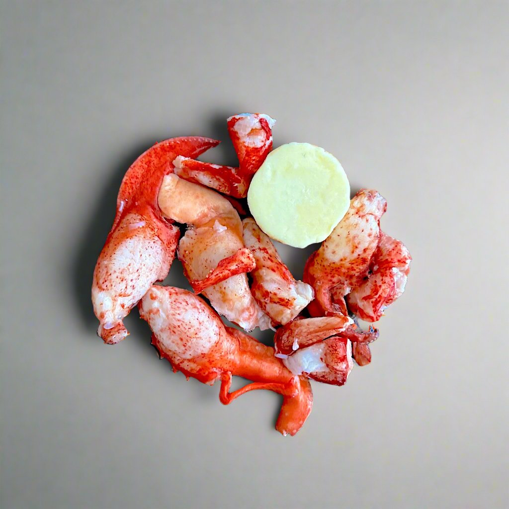 Single Serve Lobster Meat w/ Butter, Frozen